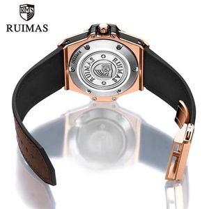 Relojes Deportivos de Lujo de Cuarzo RUIMAS 533 de Primera Marca, Reloj de Pulsera de Cuero de Moda para Hombre, Reloj Impermeable para Hombre - Product Image 6