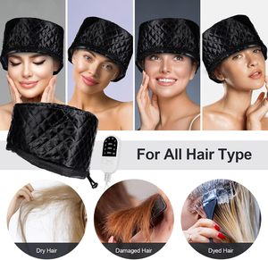 Casque chauffant électrique pour soins capillaires en profondeur et traitement des cheveux - Product Image 6