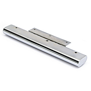Metal leg, albero. Iron. <b>Chrome</b>. Height 40mm. <b>Screwed</b> on. 25 x 50 - Q&Q - Product Image 1