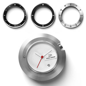 Montre à quartz avec lunette rotative intéressante, cadre de protection, montre-bracelet tendance, unique, <span class=keywords><strong>Daniel</strong></span> Gorman DG9317, prix 199 $ - Product Image 1