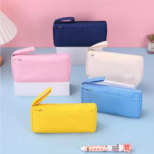 Estuche Escolar para Lápices de Gran Capacidad, Color Sólido Creativo, con Logotipo Personalizado, Marca IStapromo - Product Image 3