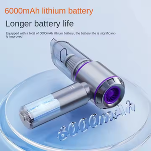 Leichter Kabelloser Auto-Staubsauger mit 3 Saugstufen, 20000 Pa, Bürstenlosem Motor, 16000 Pa, 6000-mAh-Akku, Gebläse- und Saugfunktion für Tierhaare - Product Image 6