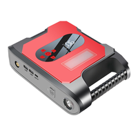 Démarreur de batterie de voiture multifonction portable 32000MAH Démarreur de voiture 12V avec gonfleur de pneu