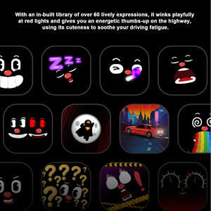 หุ่นยนต์อัจฉริยะ AI ปี 2026 พร้อมระบบจดจำการสนทนาอัตโนมัติและสัตว์เลี้ยง AI สำหรับตกแต่งภายใน พร้อมอุปกรณ์เสริมแสดงอารมณ์ทางใบหน้า - Product Image 3