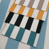 Tissu en oléfine Marina Stripe pour coussins de chaise longue de piscine, textile d'ameublement extérieur 310 g/m², séchage rapide