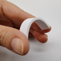 Programmable En Silicone Lavable UHF RFID Étiquettes de Blanchisserie avec Alien H3 Puce