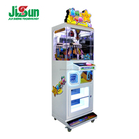 Machine de jeu à attraper les prix pour un joueur, thème étoile, éclairage LED, à monnayeur, pour intérieur et aire de jeux