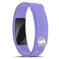 Montre connectée sportive Haiou avec alarme de vibration puissante, montre pour l'incontinence urinaire, réveil pour les patients sourds atteints de la maladie de Parkinson, boîtier rectangulaire en silicone
