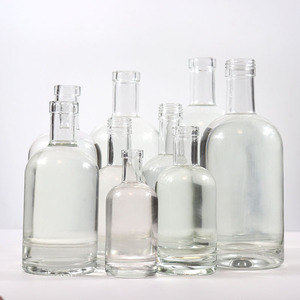 Chai Thủy Tinh 750Ml 300Ml <span class=keywords><strong>200Ml</strong></span> Chai Rượu Chai Thủy Tinh Mini Nước Ép Rượu Gin Rum - Product Image 4