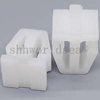 100 pièces/sac Clip de moulure latérale pour Nissan, 91534SE0000
