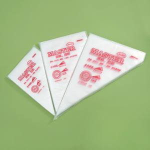 Kantong Kue Cetak Merah 13 Inci untuk Dekorasi Kue, Alat Panggang DIY - Termasuk Alat Kantong Kacang yang Dapat Dilepas - Product Image 4