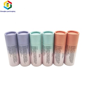 Kraft Brillant À Lèvres Emballage Boîtes de Tubes Cosmétiques Rond Eye-Liner Cylindre Déodorant Mini Tube De Papier - Product Image 3