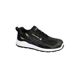 PORTWEST - FC06BKY - Zapatillas de entrenamiento Eco Fly Composite FX2 S1PS SR FO Negro/Amarillo - Product Image 1