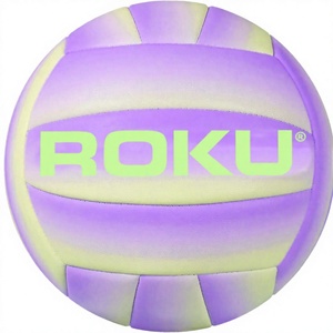 Ballon de volley-ball professionnel RVB-1 de haute qualité, conçu sur mesure, motif uni, fermeture réglable, matériaux recyclés, compétitif - Product Image 3