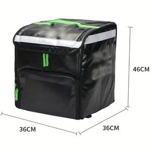 Mochila Térmica con Estampado de Leopardo para Entrega de Alimentos, Pizza, Vino y Otros Productos, Ecológica, de Oxford Reciclable - Product Image 1