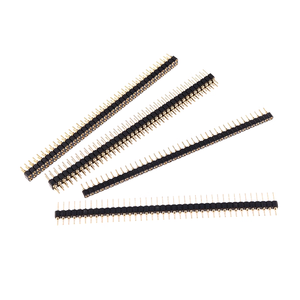 Connecteur à broches SMT à rangée unique, pas de 2,54 mm, 2x40P, plaqué or, base PET, épaisseur de circuit imprimé 0,3 mm, marque originale - Product Image 5