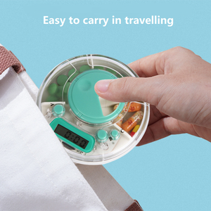 Caja de tableta médica con temporizador, caja con caja de anuncios <span class=keywords><strong>inteligente</strong></span>, con alarma, gran oferta - Product Image 6