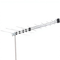 Antenne TV extérieure Xinxidi 32 ÉLEMENTS UHF/VHF avec câble ATSC-T, DVB-T/T2, ISDB-T, compatible avec tous les réseaux