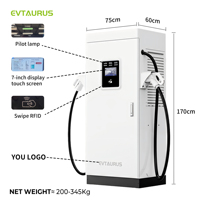 NOUVELLE Station de Recharge Rapide pour Véhicules Électriques Commerciale à Haute Vitesse 120KW 180KW 240KW OCPP CCS2 GBT Chademo IP54 BYD mg Zs Id4 Chargeur DC pour Véhicules Électriques