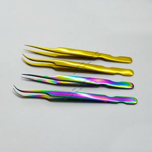 Cada pinzas son pinzas de pestañas probadas a mano, son multifuncionales, Etiqueta Privada, acero inoxidable personalizado de alta calidad - Product Image 3