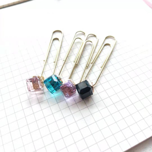 <span class=keywords><strong>Graffetta</strong></span> d'annata creativo multifunzionale colorato diamanti graffette cartone animato <span class=keywords><strong>graffetta</strong></span> 2 pz/pacco - Product Image 6