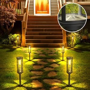 Luces Solares para Caminos, Luces Solares Brillantes para Exteriores, Resistentes al Agua, Luces de Jardín Solares para Césped, Patio y Jardín - Product Image 6