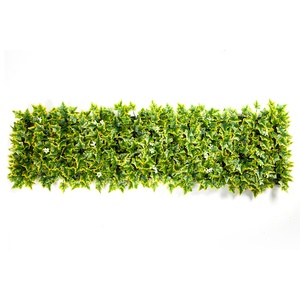 ZC vente en gros <span class=keywords><strong>artificielle</strong></span> herbe verte feuille fleur clôture Extensions télescopique confidentialité Simulation clôture pour maison <span class=keywords><strong>jardin</strong></span> en plastique - Product Image 1