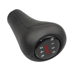 Poignée de levier de vitesses BMW en cuir 6 vitesses Logo personnalisé Design ergonomique - Product Image 1