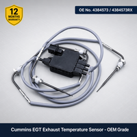 Capteur de température des gaz d'échappement 4384573 4384573RX, compatible avec le thermocouple Cummins ISB QSB
