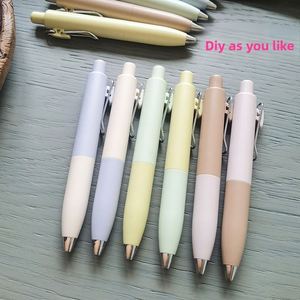 Mini Chubby Quick-Drying Neutral Plastic Pocket Pen with Thick Ink 0.5mm Tip Stylish Click-Action for Students and Office Use - Product Image 4