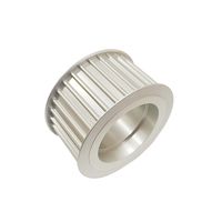 T5 T10 T20 Metrik CNC Baja Aluminium Disetujui RoHS untuk Router CNC Gerakan Linear Katrol Timing Anti-Korosi