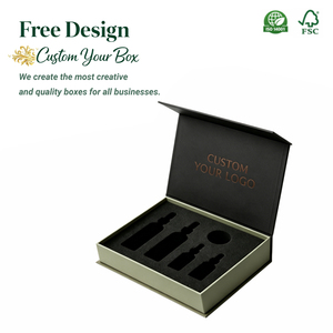 Caja de Regalo para Velas Aromáticas de Lujo OEM, Cajas de Embalaje para Velas de Lujo, Caja para Velas Cónicas, Embalaje Personalizado con Impresión en Dorado - Product Image 1