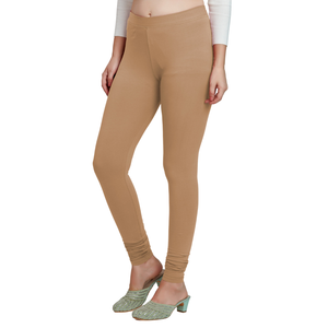 Breathable <b>Skin</b> Full-Length Cotton Leggings Women Yoga Fitness Gym Wear Soft Stretch Slim Fit Comfortable Daily Pants - Product Image 3