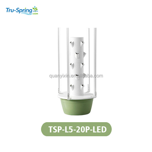 TSP-L5-20P-LED dọc thủy canh tháp vườn hệ thống với LED phát triển đèn cho trong nhà rau và thảo mộc trồng trọt - Product Image 2