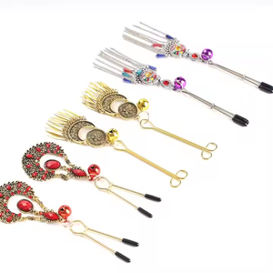 <span class=keywords><strong>Bonda</strong></span> Gear Premium Quality BDSM Tipo Juguetes sexuales Sexy Nipple Clamps para mujeres Adultos Juguetes Sexuales - Product Image 5