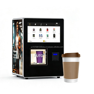 Distributeur automatique de protéines en poudre YISO, compact et entièrement automatique, avec écran tactile et plusieurs saveurs de boissons chaudes et froides. - Product Image 1