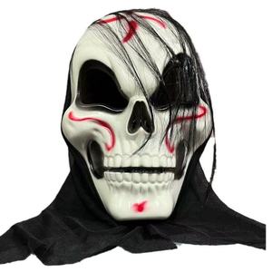Máscara de Halloween de <span class=keywords><strong>Diablo</strong></span> y Ceñudo Guardián, de Plástico, para Bromas, Cosplay, Patrón Geométrico, Ecológica - Product Image 4