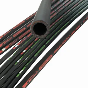 SAE 100 R1,R2,R3,R4,R5,R6,R7,R8,R9,R12,R13steel wire braided hydraulic rubber hose