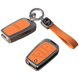 Haute qualité pour Toyota Hilux Highlander Nouvelle Corolla REIZ rav4 2019 Boîtier de protection de clé intelligente en métal pour voiture - Product Image 5