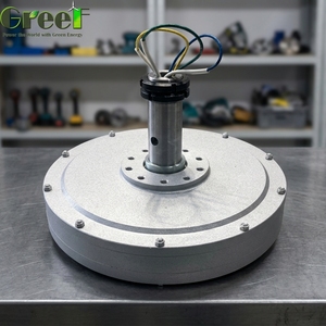 Generador de imanes permanentes de disco de 7.5 KW y 150 rpm sin histeresis y con baja elevación de temperatura - Product Image 1