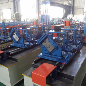 Trockenbau Decke T Gitter verzinktes Zink Omega Pelz profil Maschine, Zylinder L Pfetten rollen form maschine - Product Image 6