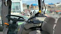 Tracteur agricole IH 125A d'occasion de qualité, tracteur de jardin 4x4 60 CV à faible niveau sonore pour moteur
