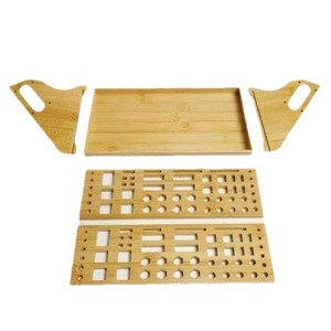 New wooden repair tool rack, multi-functional screwdriver and scissor storage rack, <b>desktop</b> organizer for repair tools - Product Image 5
