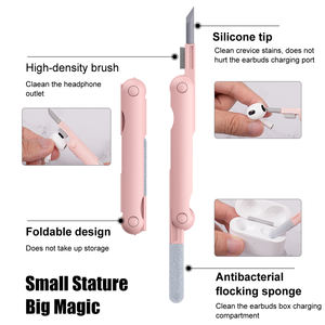 <b>Computer</b> Keyboard Cleaner Brush Kit Cleaning Tools 7 In1 Keycap Puller Earphone Pen for Airpods Macbook Headset <b>Accessories</b> - Product Image 5