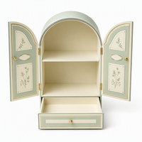 Boîte cadeau en papier rigide de forme spéciale à double porte, faite à la main, pour bijoux, pour mariage et anniversaire, cadeaux en gros