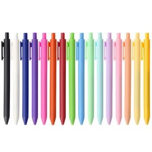 Bolígrafos de Gel Personalizables de Plástico de Colores Novedosos - Bolígrafos de Punta Redonda de Goma Suave con Pluma ABS, Logotipo Escolar Personalizado, Regalo Retráctil - Product Image 1