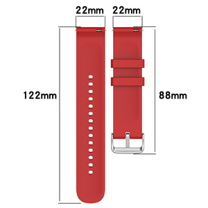 Bracelet de montre sport en silicone pour Samsung Galaxy Watch 6 Bracelet universel 20mm 22mm pour Huawei GT <span class=keywords><strong>5</strong></span> <span class=keywords><strong>Garmin</strong></span> - Product Image 3