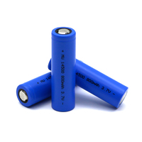 Baterai Lithium Ion Isi Ulang MU-14500 14500 3.7V 800mAh Grade A Bersertifikasi CE CB UL 300+ Siklus untuk Senter Speaker BT