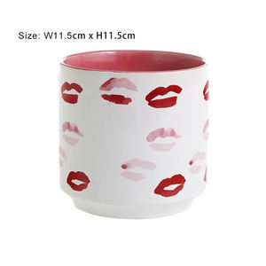 Barattolo di candela con stampa personalizzata rosa con <span class=keywords><strong>cuore</strong></span> vuoto regalo di san valentino - Product Image 3