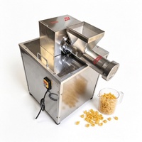 Mesin Pasta Multifungsi untuk Toko Pizza Restoran Katering Ekstruder Otomatis Cangkang Orecchiette Makaroni Baja Tahan Karat